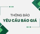 BỆNH VIỆN TRIỆU SƠN YÊU CẦU BÁO GIÁ VỀ VIỆC Sửa chữa máy giặt Girbau năm 2025