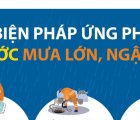 Người dân cần lưu ý những gì khi ứng phó với mưa lớn, ngập lụt?