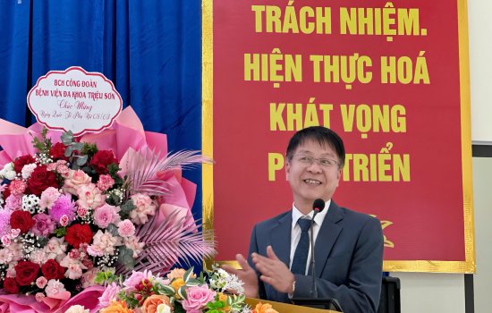 Danh hiệu Thầy thuốc ưu tú" tại Bệnh viện đa khoa Triệu Sơn 